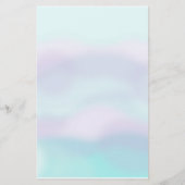 Mermaid African American baby shower games Bingo (Back)