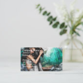Mermaid Allure Business Cards (Standing Front)