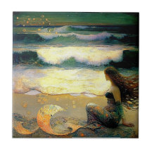 Mermaid and Golden Sea Sprites