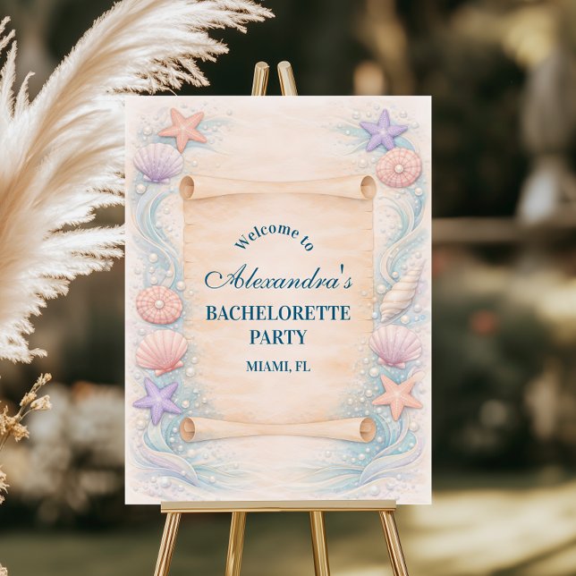 Mermaid and Matrimony Beach Party Foam Board (Creator Uploaded)