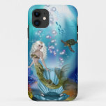 Mermaid and Sea Turtle iPhone 11 Case