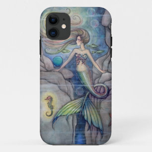Mermaid and Seahorse iPhone 5 Case