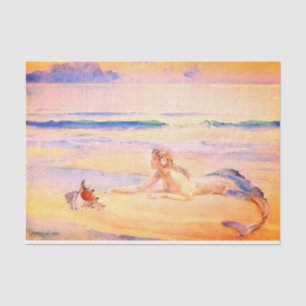 Mermaid and Shell Tissue Paper