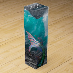 Mermaid and the Sea Gift Wine Box