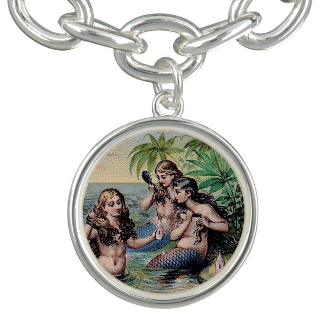 Mermaid Antique Magic Nautical Ocean Bracelet (Design)
