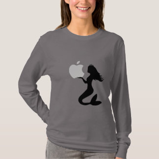 Mermaid Apple Design T-shirt