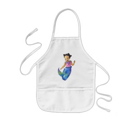 Mermaid apron for girls