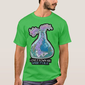 Mermaid Aquarium girl gift T-Shirt