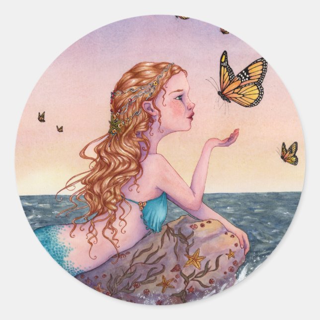 Mermaid Art Stickers - Bring Me Tidings (Front)