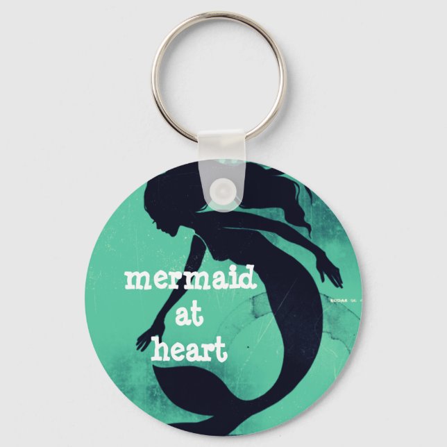 Mermaid at Heart Keychain (Front)