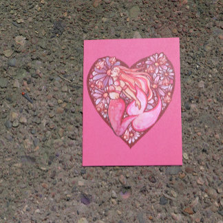 Mermaid at Heart                                   Postcard