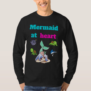 Mermaid At Heart Sea T-Shirt