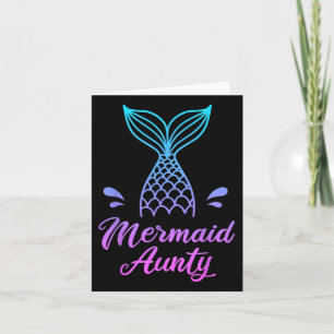 Mermaid Aunty Shirt Mermom Security Apparel Mother Card