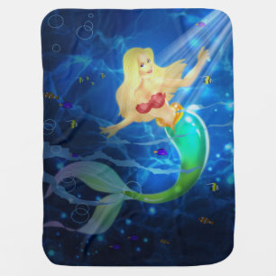 Mermaid Baby Blanket