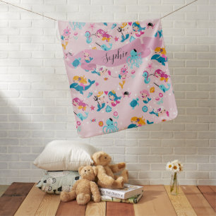 Mermaid Baby Blanket
