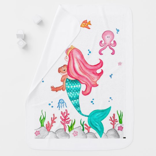 Mermaid Baby Blanket