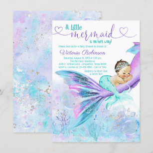 Under The Sea Baby Shower Invitations Zazzle