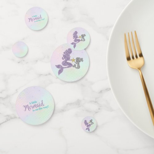 Mermaid Baby Shower Confetti