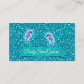 Mermaid Baby Shower Diaper Raffle Tickets #130 Enclosure Card (Back)