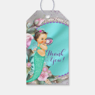 Mermaid Baby Shower Gift Tags