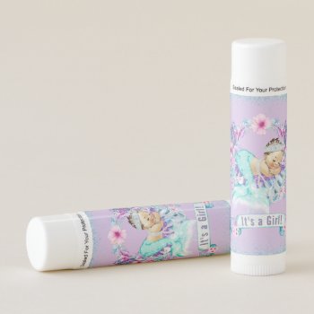 Mermaid Baby Shower Lip Balm Favors by The_Baby_Boutique at Zazzle