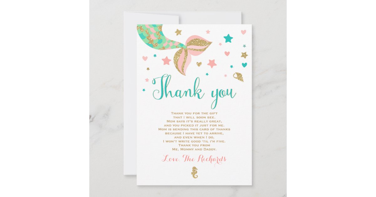 Mermaid Baby Shower Mermaid Thank You Cards Instant Download Mermaid Baby Shower Thank You Cards Mermaid Baby Cards Afro Mermaid Baby Pmt1 Paper Greeting Cards Deshpandefoundationindia Org