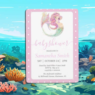 Mermaid Baby Shower. Under The Sea.