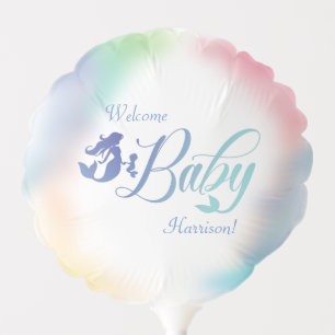 Mermaid Baby Shower Under the Sea Balloon