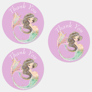 Mermaid Baby Shower. Under The Sea Labels