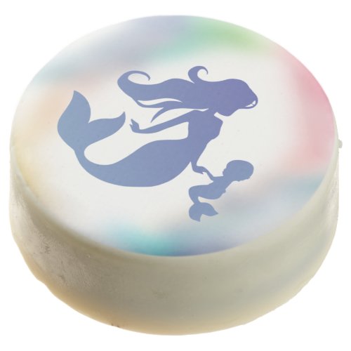 Mermaid Baby Shower Under the Sea Pastel Chocolate Covered Oreo