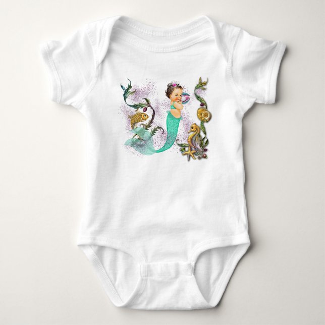 Mermaid Baby T-Shirt (Front)