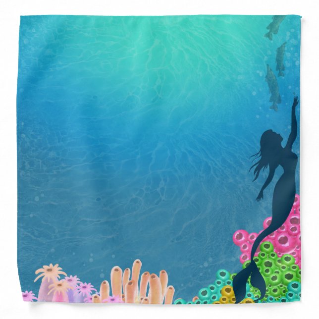 Mermaid  bandana (Front)