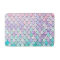 Mermaid Bath Mat, Pastel