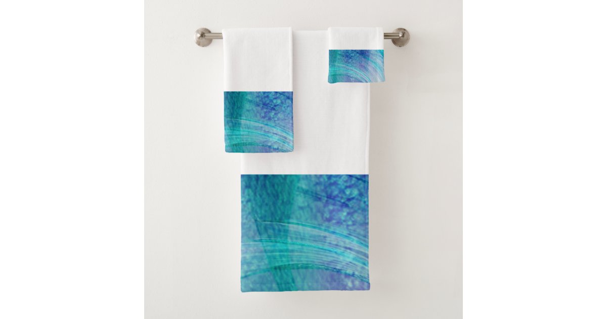 Mermaid Bathroom Decor Bath Towel Set Zazzle Com