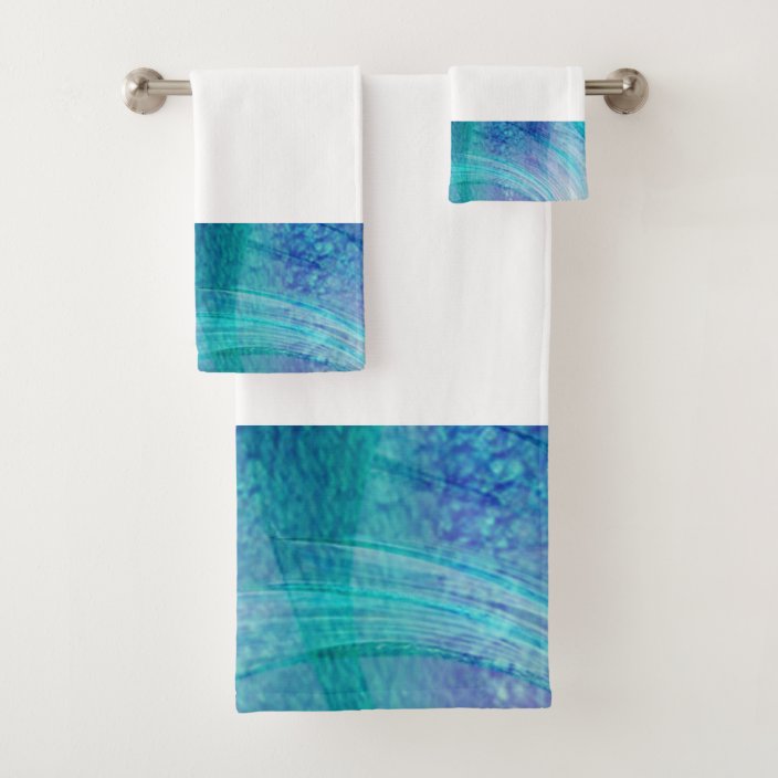 Mermaid Bathroom Decor Bath Towel Set Zazzle Com