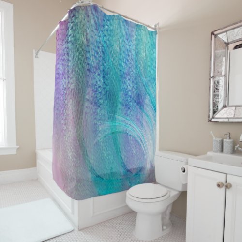 Mermaid bathroom Decor Shower Curtain