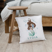 Mermaid Be You Throw Pillow