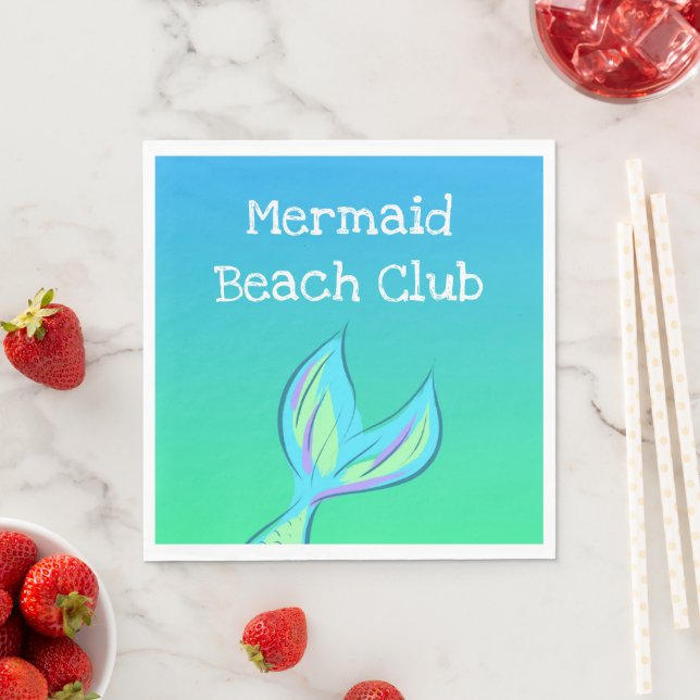 Mermaid Beach Club Napkins (Insitu)