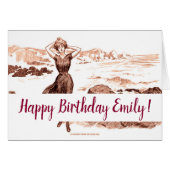 Mermaid Beach Gibson Girl Victorian Antique (Front Horizontal)