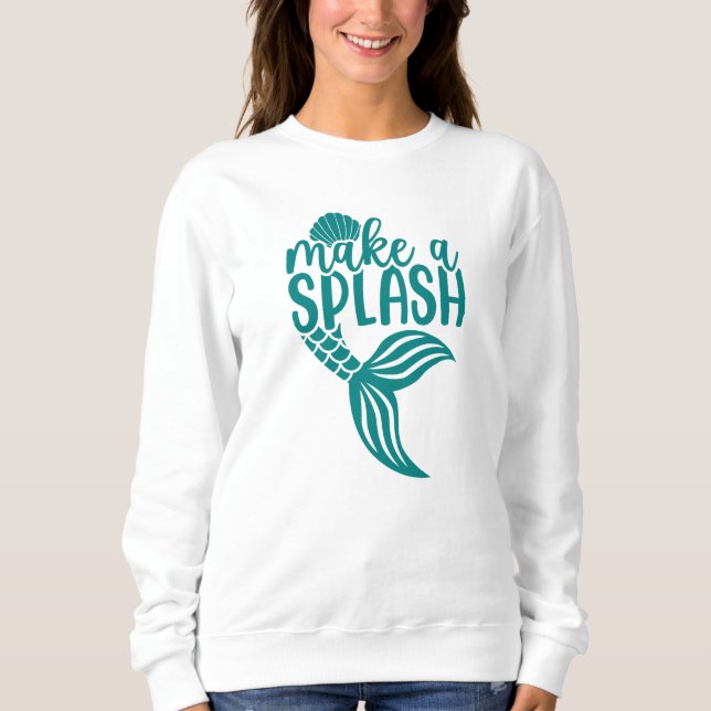 Mermaid Beach | Make a Splash Sweatshirt (Front)