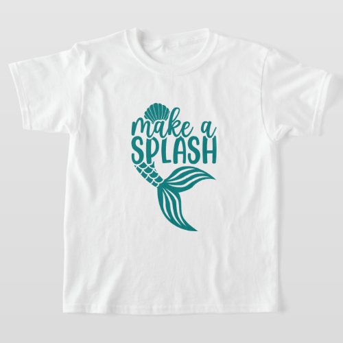 Mermaid Beach  Make a Splash T_Shirt