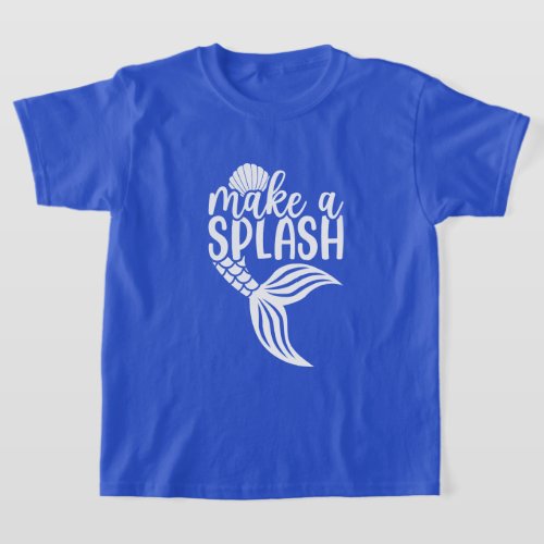 Mermaid Beach  Make a Splash T_Shirt