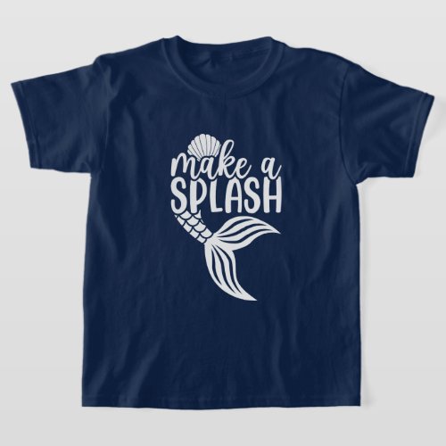 Mermaid Beach  Make a Splash T_Shirt