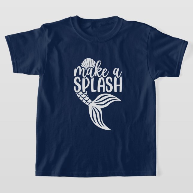 Mermaid Beach | Make a Splash T-Shirt (Laydown)