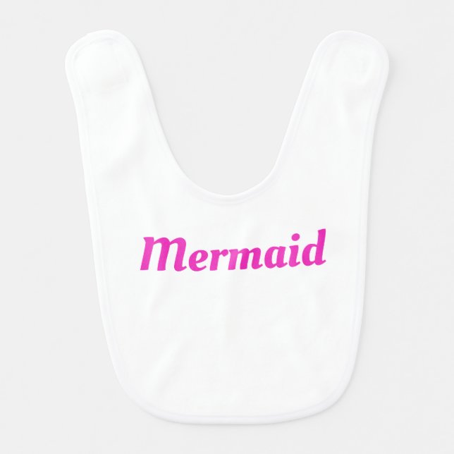 Mermaid Bib (Front)