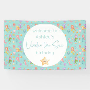 Mermaid Birthday Banner