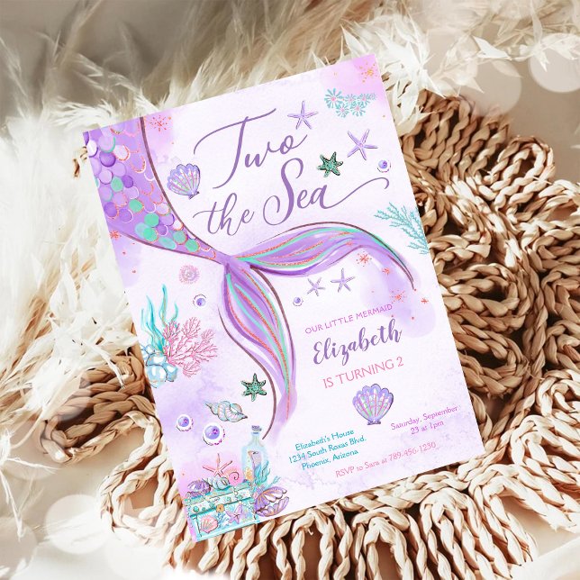 Mermaid Birthday Invitation Girl (Creator Uploaded)