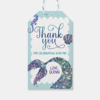 Mermaid Birthday, Mermaid Party, Party Favor Gift Tags