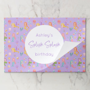 Mermaid Birthday Paper Pad
