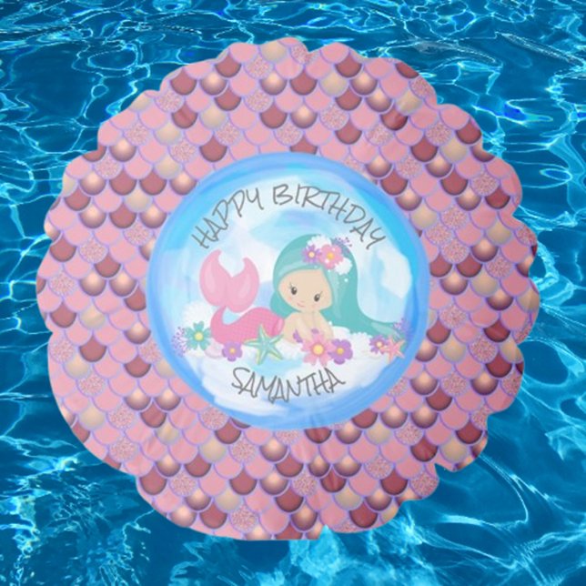  Mermaid Birthday Party  Balloon (Make her birthday magical with a girly mermaid party! Discover enchanting themes, decorations )